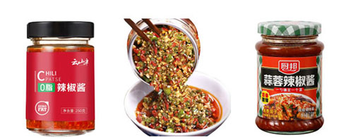 醬料灌裝機(jī)生產(chǎn)線設(shè)備樣品圖