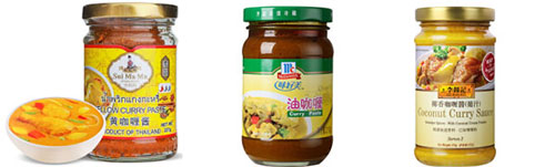 咖喱醬自動(dòng)灌裝機(jī)樣品