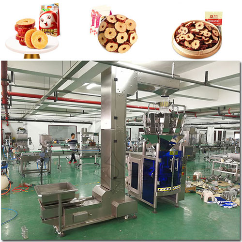 棗干包裝機設備車間實拍