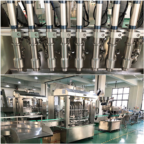 自動化青椒醬灌裝機械實拍圖