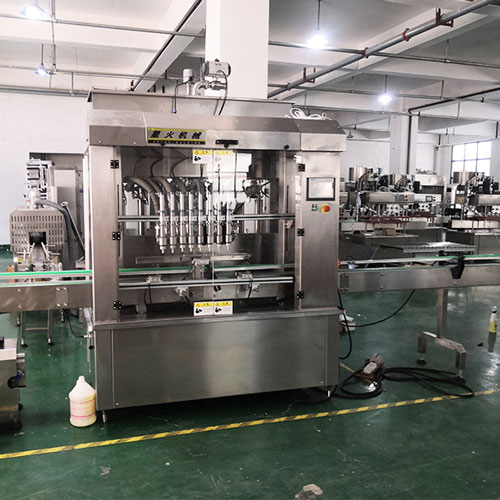 香椿醬自動化灌裝機械實拍