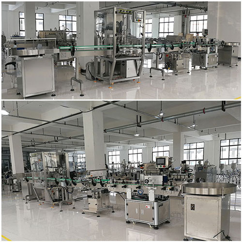 雙頭無菌灌裝機實拍