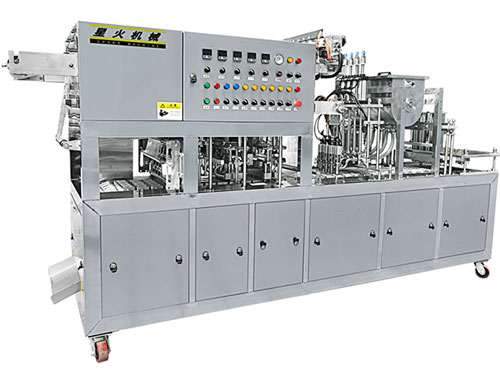 全自動(dòng)調(diào)味醬灌裝機(jī)封口設(shè)備