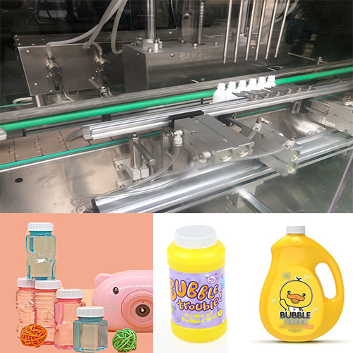 全自動(dòng)泡泡水灌裝機(jī)