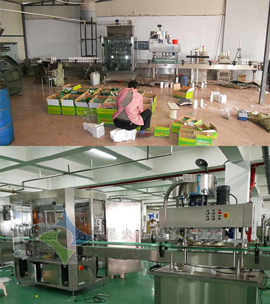 貨車尿素溶液灌裝機廠房展示