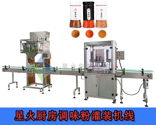 星火廚房調(diào)味粉灌裝機(jī)線