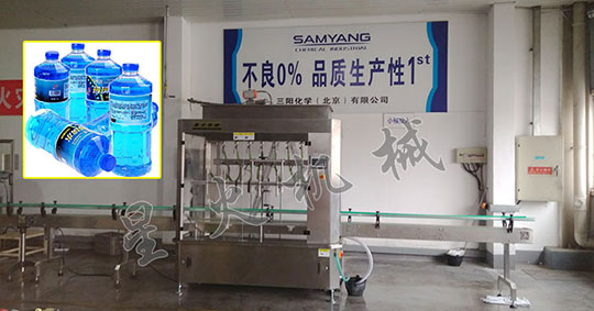 玻璃水自動(dòng)灌裝機(jī)