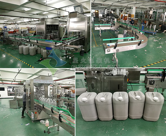 柴油機(jī)尾氣處理液灌裝機(jī)細(xì)節(jié)展示