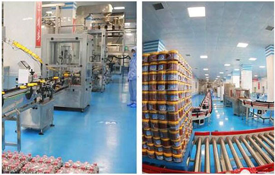 金正恩參觀海鮮醬灌裝機(jī)圖集(四)