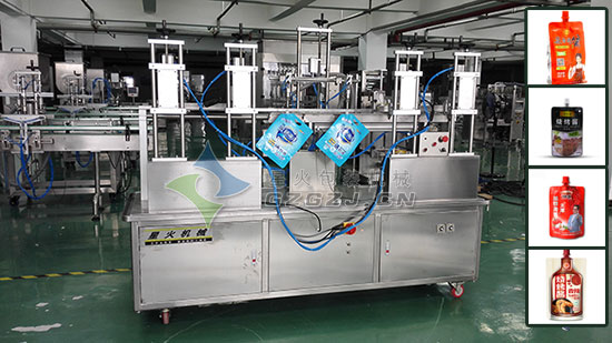 自立袋調(diào)味醬灌裝機