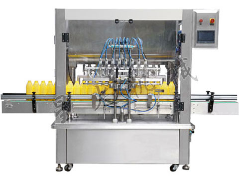 調味雞油灌裝機整機展示